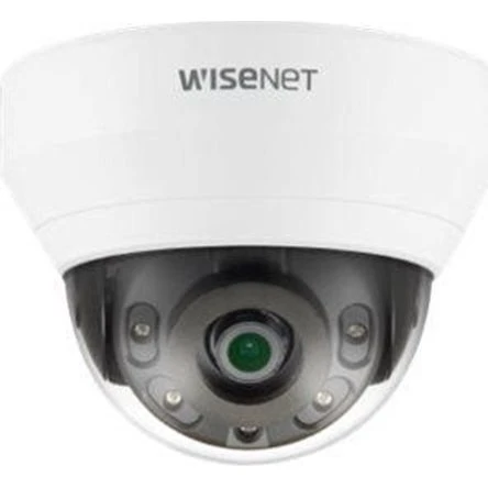 Hanwha QNV-7012R IP-overvågningskamera, 4MP Kuppel, Hvid