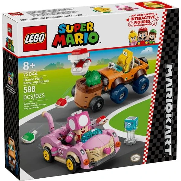 LEGO 72044 Super Mario: Mario Kart – Piranha Plant og Power-Up