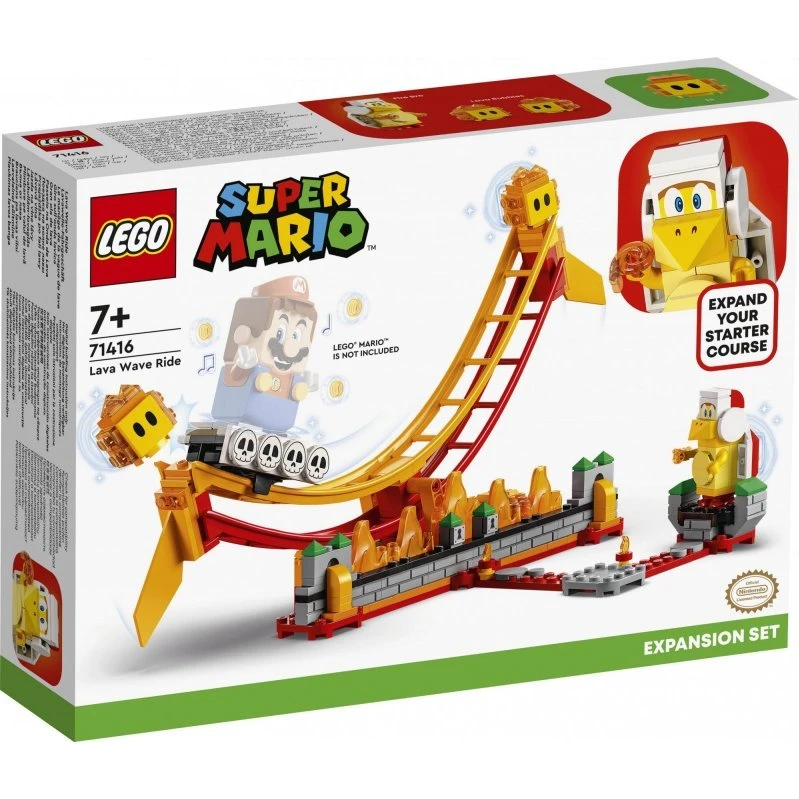 LEGO Super Mario Lava Wave Ride Udvidelsessæt 71416