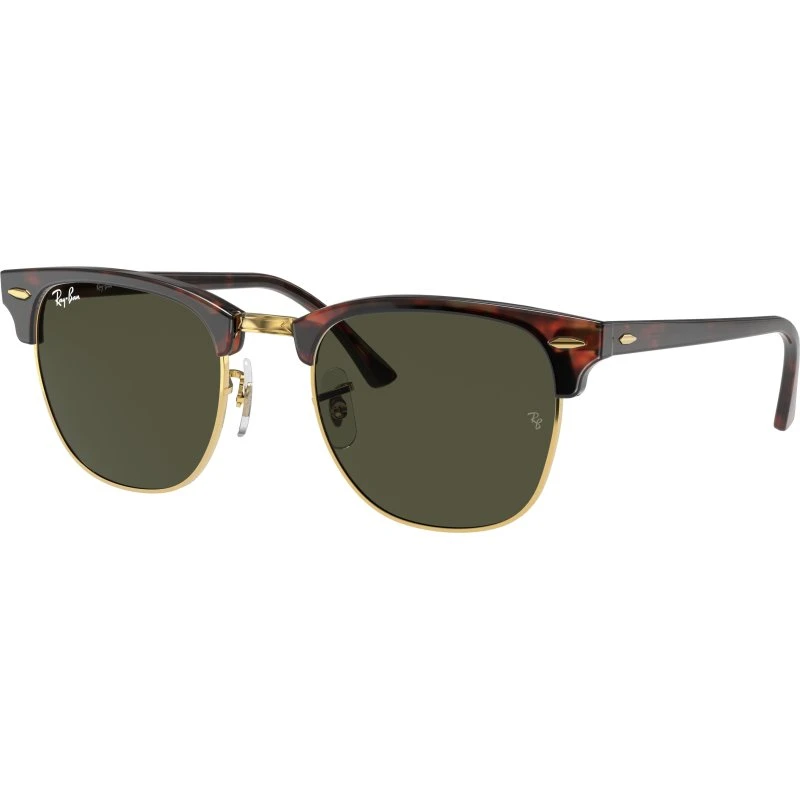 Ray-Ban Clubmaster RB3016F W0366 Low Bridge Skildpadde/Guld G15