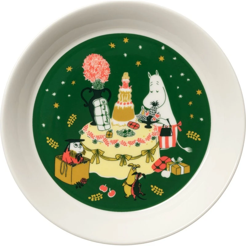 Arabia Moomin Kærlighedsgave tallerken, 19 cm
