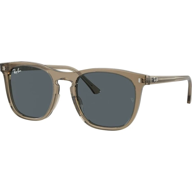 Ray-Ban RB2210 6765R5, transparent brun/blå