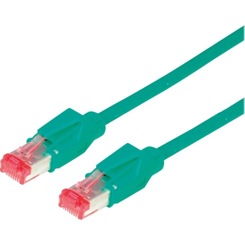 Draka Comteq Cat6 Patchkabel, Grøn, 3m, S/FTP