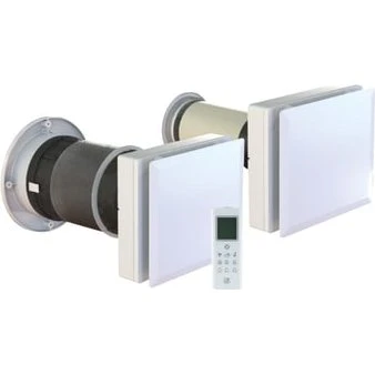 HRW Multicom HCS Ø160 ventilator med fjernbetjening