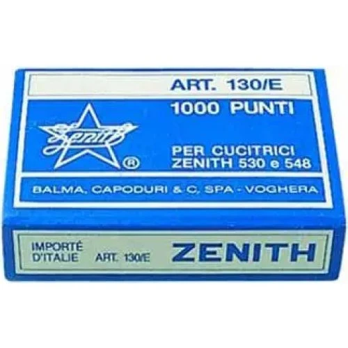 Zenith Hæfteklammer 130-E (1000 stk.)