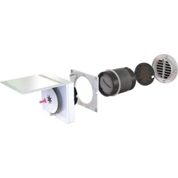 HRW Multicom HCS Ventilator med fjernbetjening Ø100