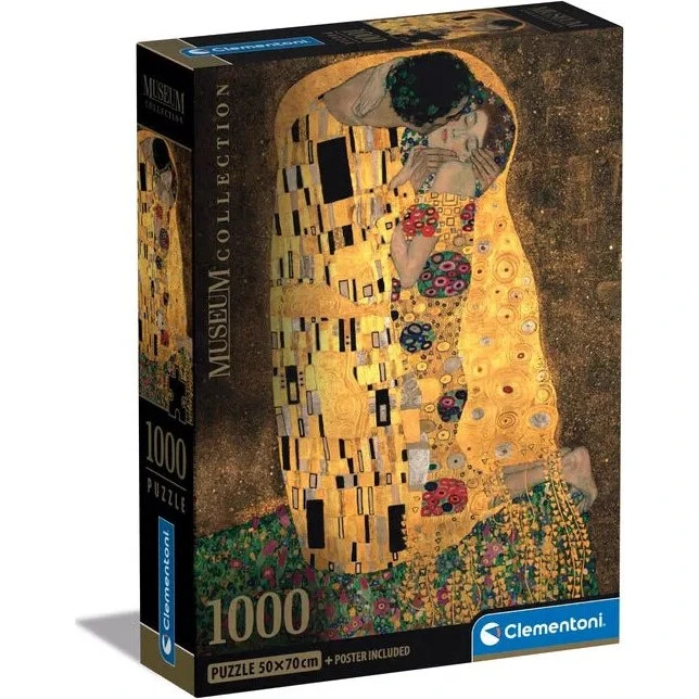 Clementoni Puslespil Il Bacio - Gustav Klimt Museum - 1000 brikker