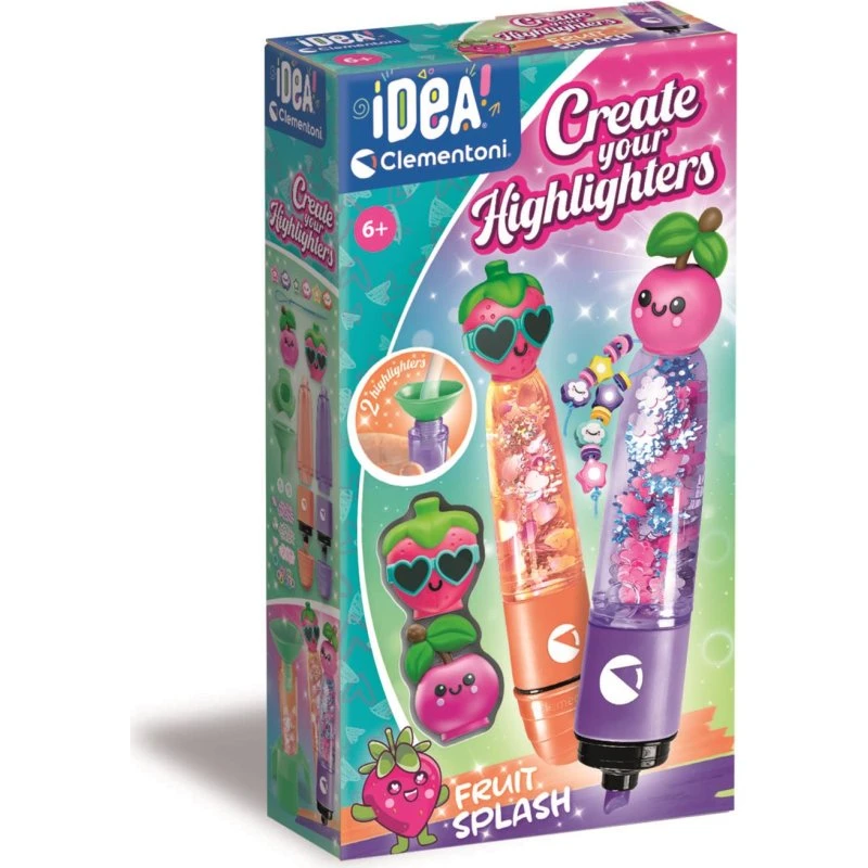 Clementoni Create Your Highlighters Fruit Splash (2 stk)