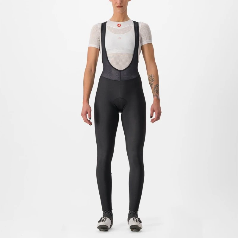 Castelli Entrata Bibtights Dame - Sort