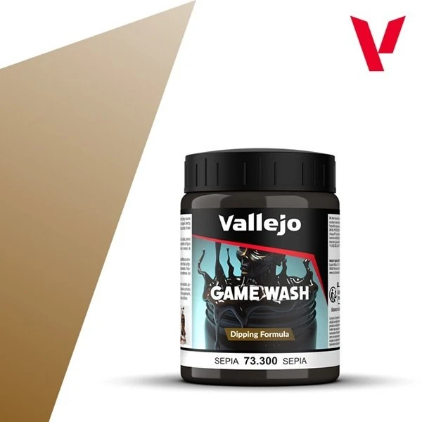 Vallejo Game Color Wash Sepia 200ml