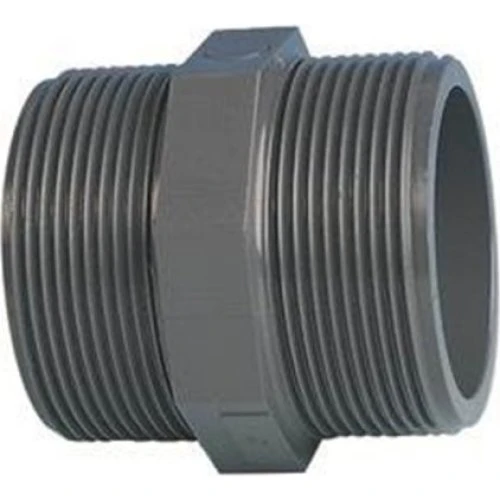 +GF+ Reduktionsnippel TP PVC Grå 1 1/2" x 1 1/4"