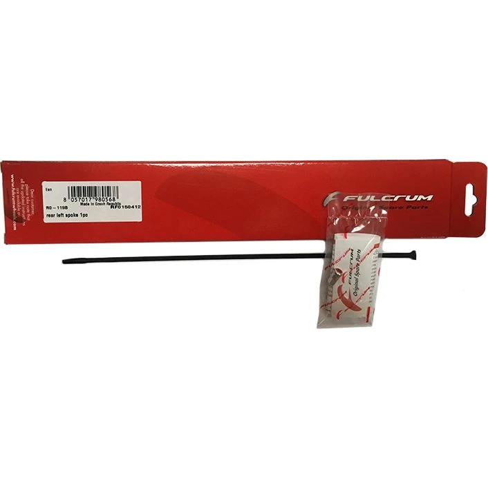 Fulcrum Racing Zero Eger og Nippel Sæt - Sort 281mm
