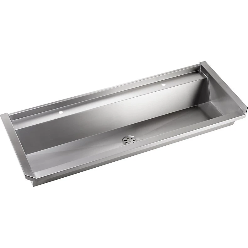 Intra Juvel Vaskerende 1200x474mm Børstet - Afløb Midt