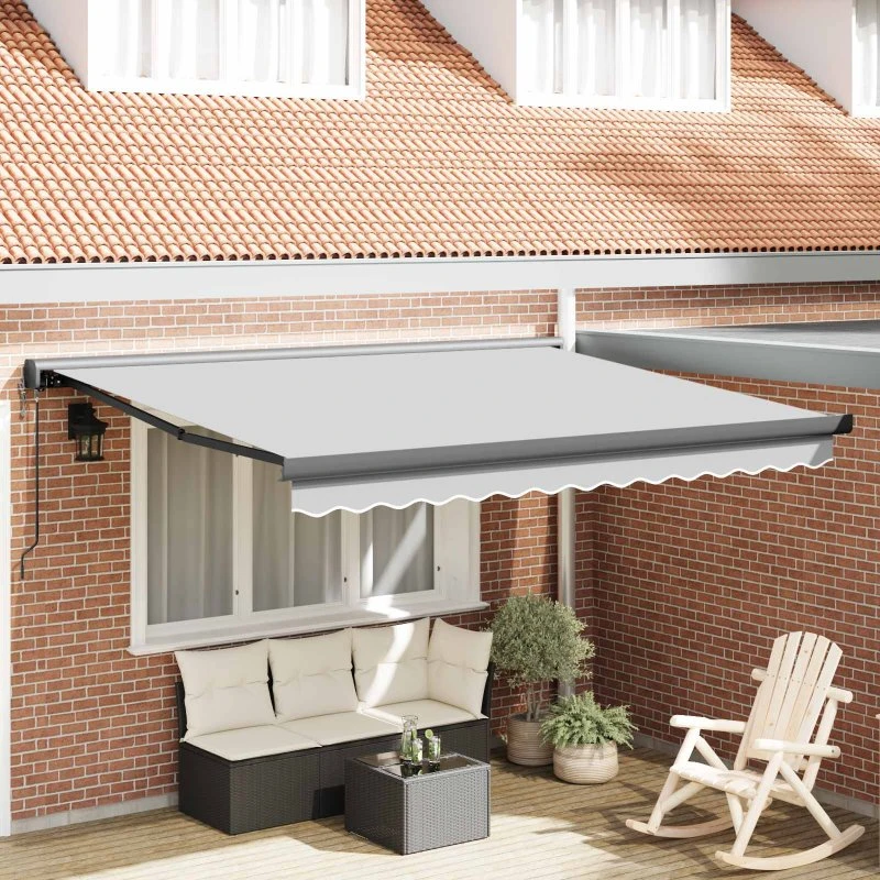 vidaXL Markiseramme Antracit 300 x 250 cm i Aluminium