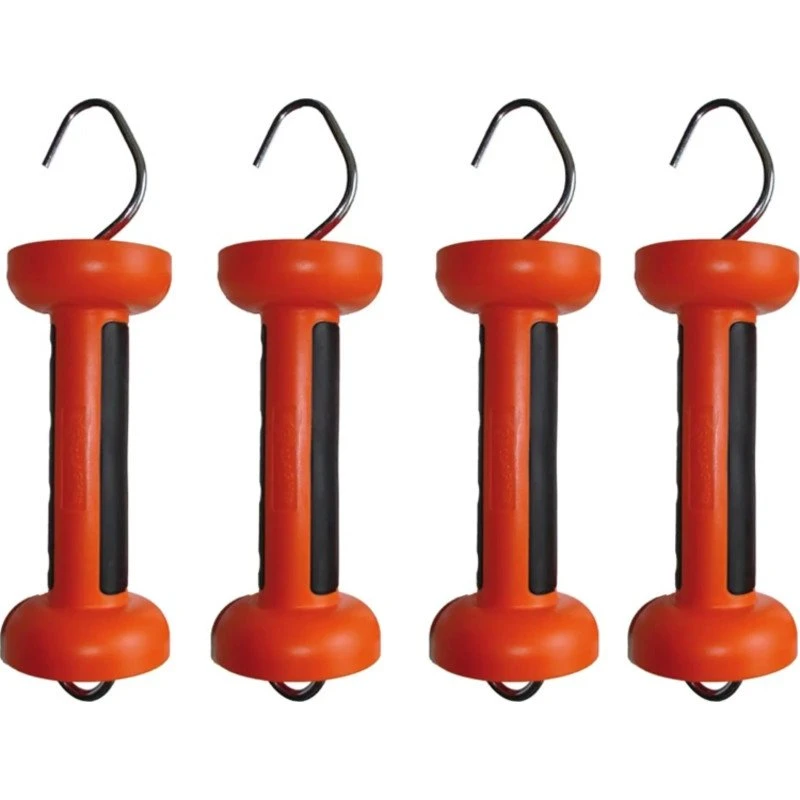 Gallagher Soft Touch håndtag til reb, orange, 4 stk.