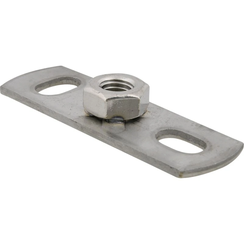 Walraven Grundflange 145x35mm M10 i rustfrit AISI 316