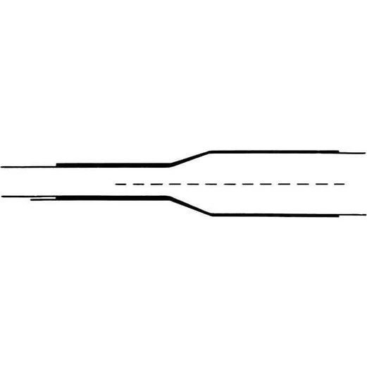 3M ETW Varmkrymp Slange 12,0/4,0 mm Sort (3:1)