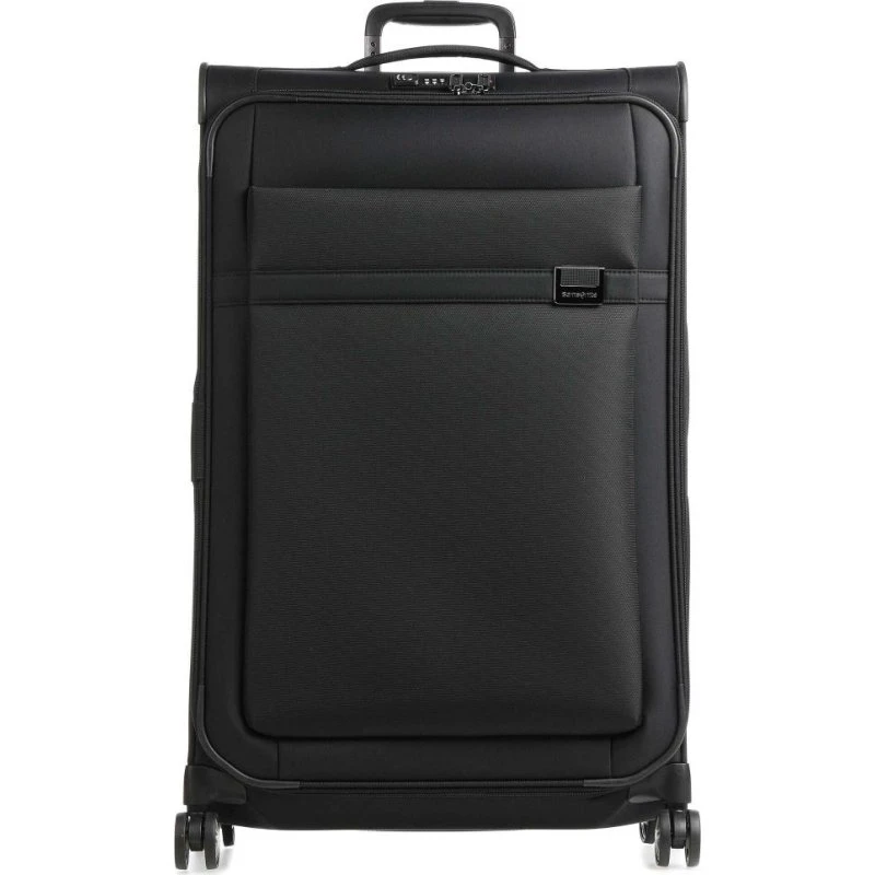 Samsonite Airea 78 cm 4-hjuls trolley, sort (udvidelig, TSA)