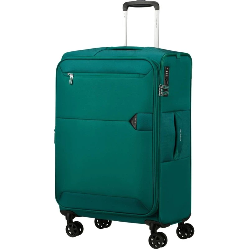 Samsonite Urbify 68 cm udvidelig 4-hjuls kuffert, pinegrøn