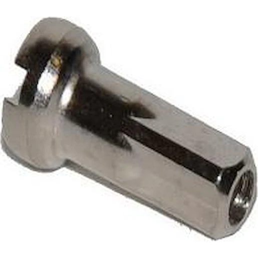 Alpina 12 mm Nippel i messing til 2.0 mm eger
