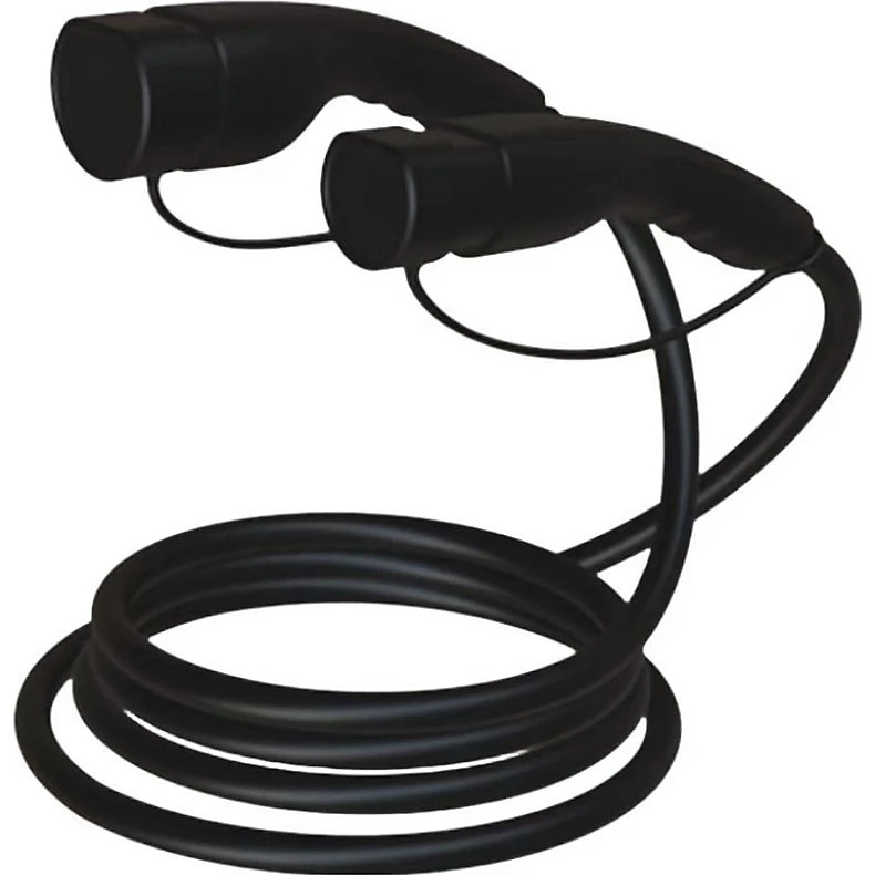 Lakuda Ladekabel til Elbil 5m 32A Type 2 - 22kW Sort