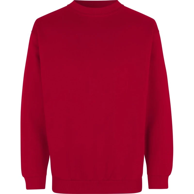 ID Klassisk Sweatshirt Unisex - Rød - S