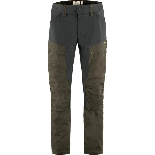 Fjällräven Keb Trousers Herre - Dark Olive / Dark Grey