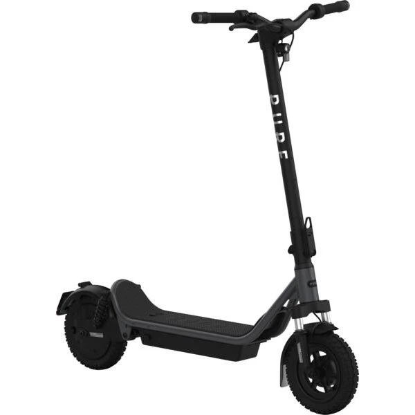 Pure Electric AIR6 Sort Elektrisk Scooter med Affjedring