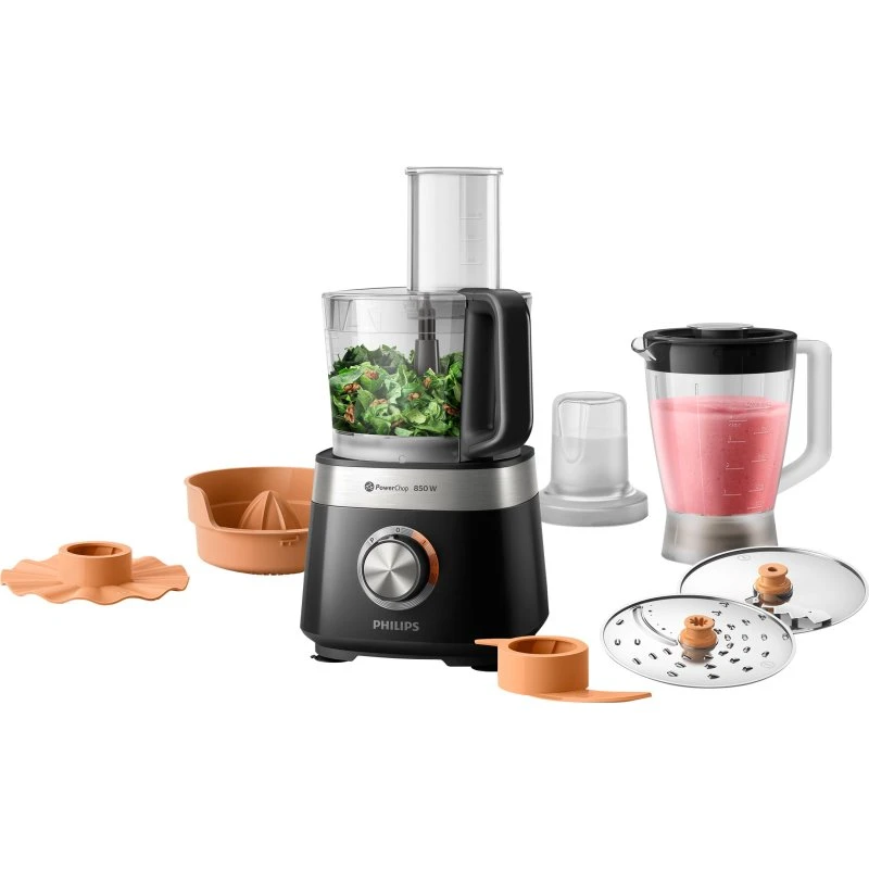 Philips Viva Collection HR7530/10 Køkkenmaskine, 850W, Sort
