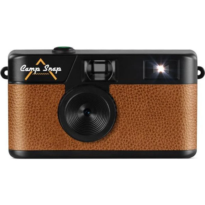 CampSnap Digital Camera CS-V105 - 8 MP - Chestnut Brown