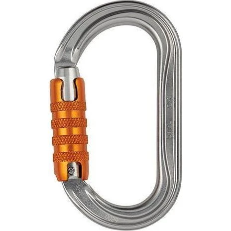 Petzl OK Triact-Lock Oval karabin 25 kN Alu