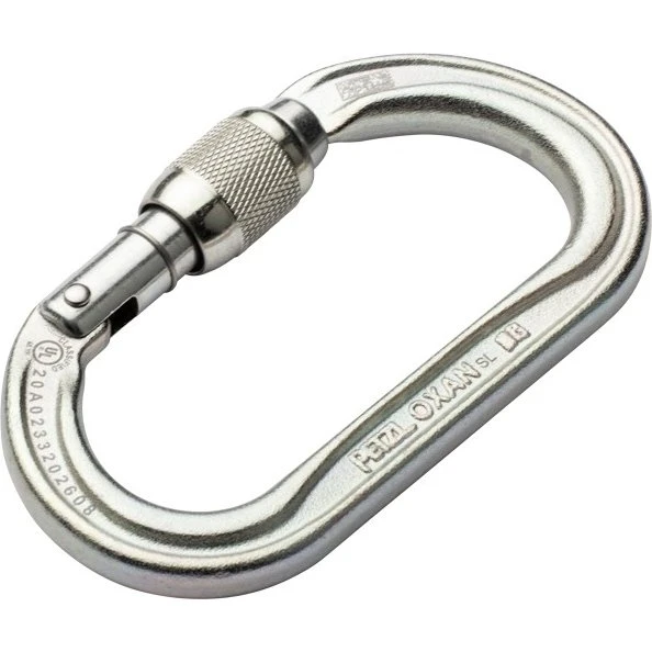 Petzl OXAN Screw-Lock stål karabin