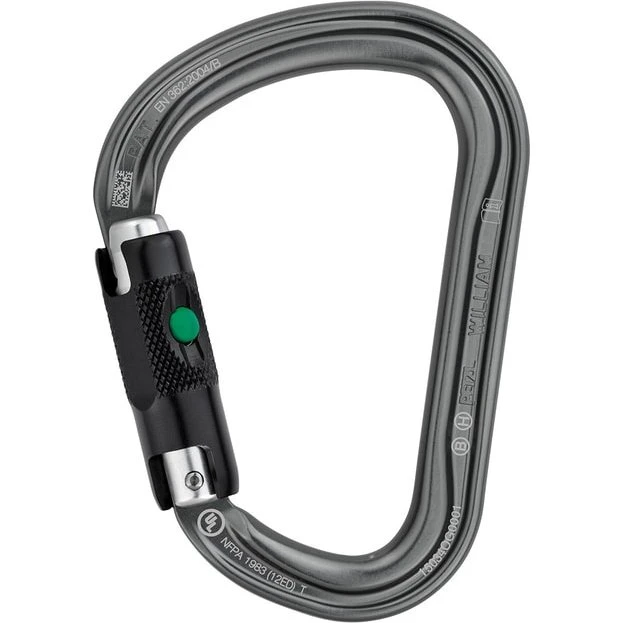 Petzl William Ball Lock – låsbar HMS-karabiner