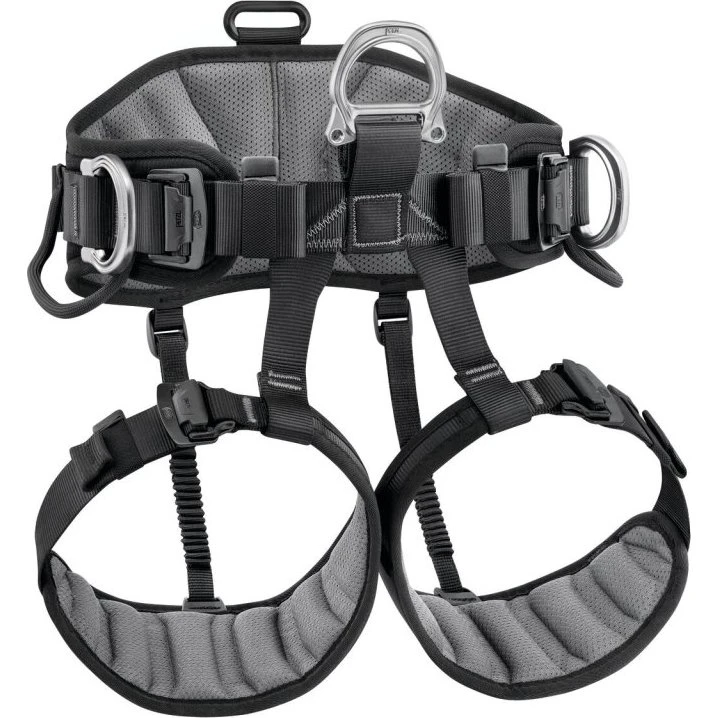 Petzl Avao Sit Fast siddesele str. 2 – sort/gul
