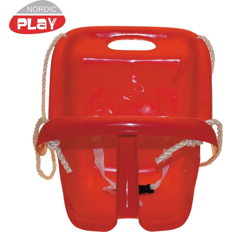 Nordic Play Babygynge 0-3 år rød (høj ryg)