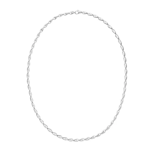 Georg Jensen Reflect Link halskæde i sterlingsølv