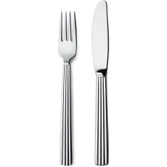 Georg Jensen Bernadotte forret/dessert bestiksæt, 8 dele