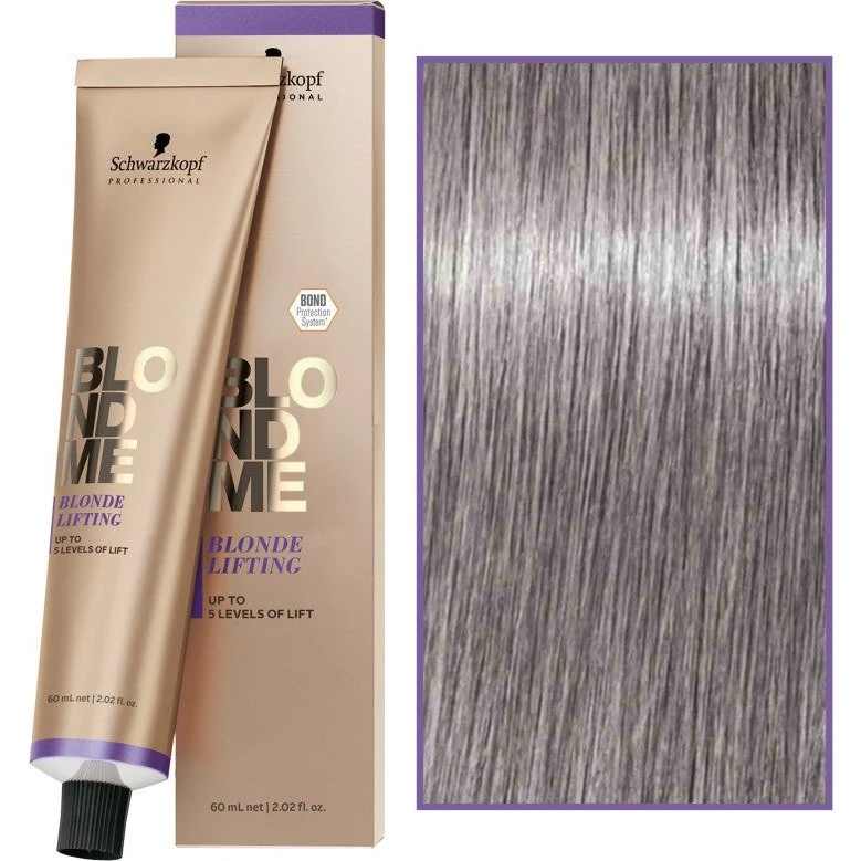 Schwarzkopf BlondMe Lifting Cream 60 ml - Stålblå
