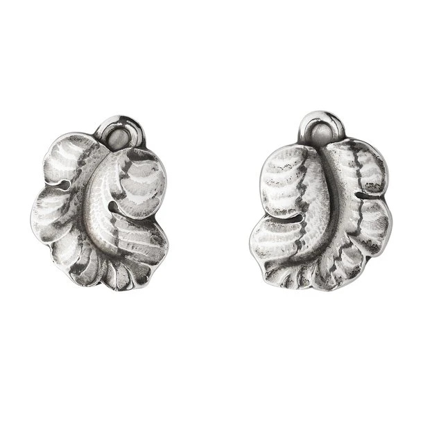 Georg Jensen Moonlight Grapes øreclips, sterlingsølv