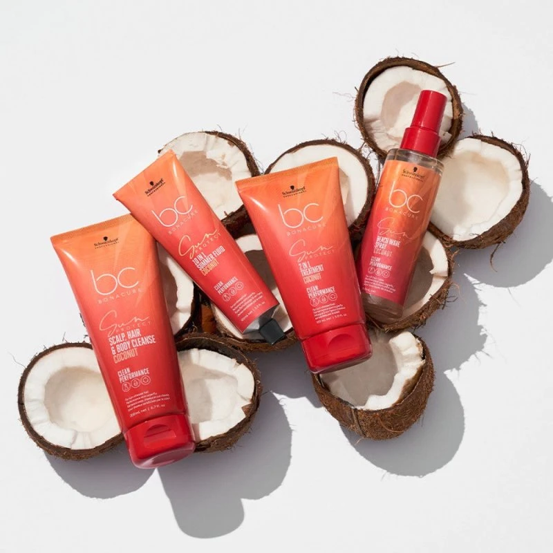 Schwarzkopf BC Bonacure Sun Protect Cleanser Kokosnød 200 ml