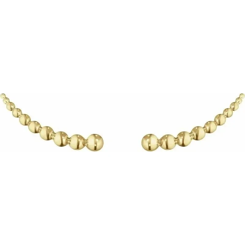 Georg Jensen Moonlight Grapes 18K guld øreclimbers