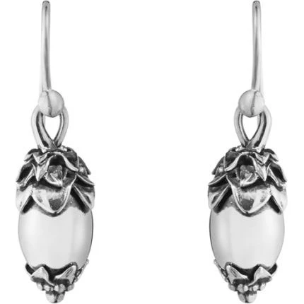 Georg Jensen Heritage 2026 øreringe i oxideret sterling sølv 20001864