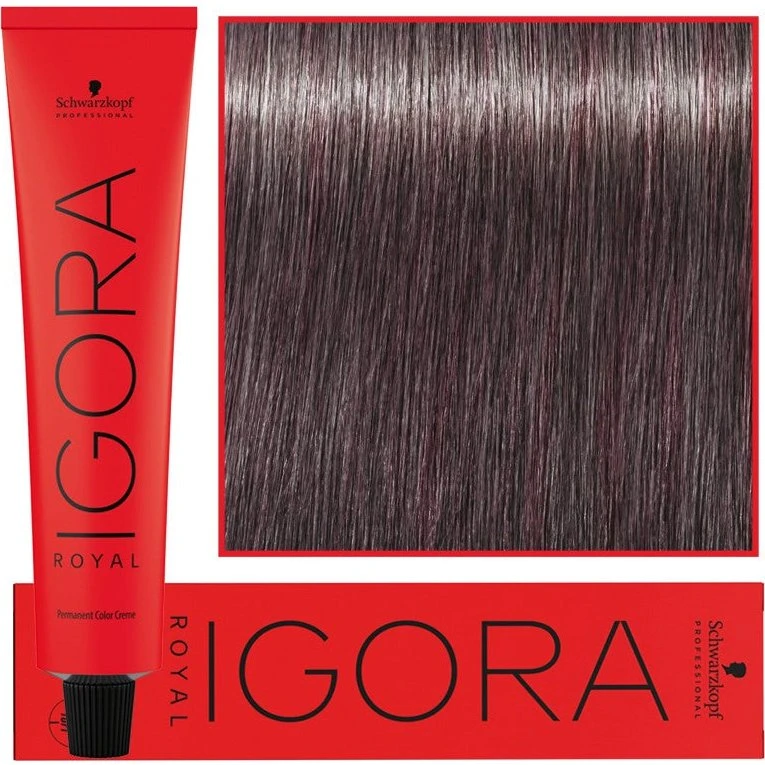 Schwarzkopf Igora Royal 8-19 Lysblond Cendre Violet, 60ml