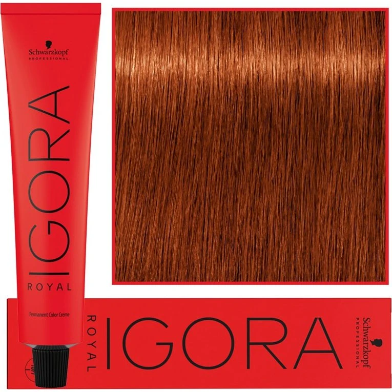 Schwarzkopf Igora Royal 6-77 Ekstra mørk kobberblond 60ml