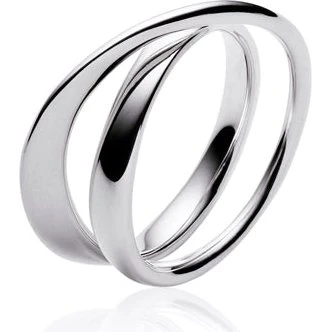 Georg Jensen Möbius ring i sterlingsølv