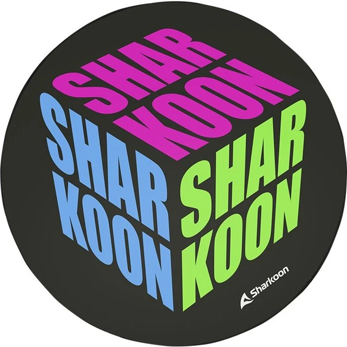 Sharkoon SKILLER SFM11 Cube Rund Stolemåtte - 120 cm