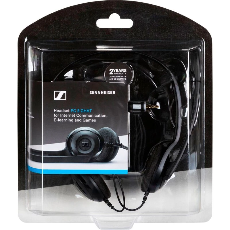 Sennheiser PC 5 Chat Headset med mikrofon (3,5mm)