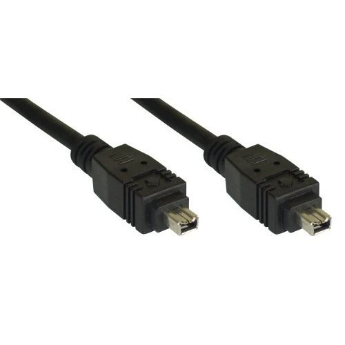 InLine Firewire/DV-kabel IEEE1394, 400Mbps, 3.0m, 4/4-pin