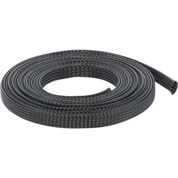 Delock Braided Sleeving 5m Sort 12mm