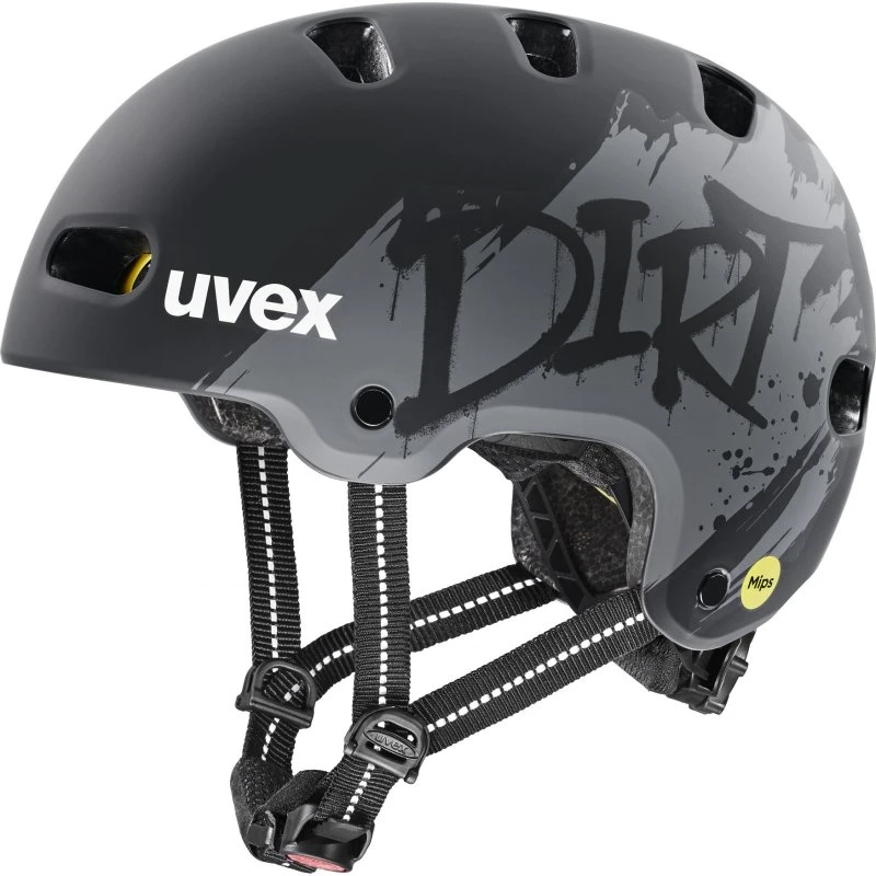 Uvex Kid 4 Style MIPS Cykelhjelm til Junior - Sort